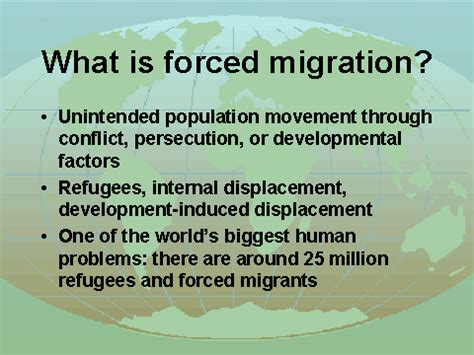 forced migration definition